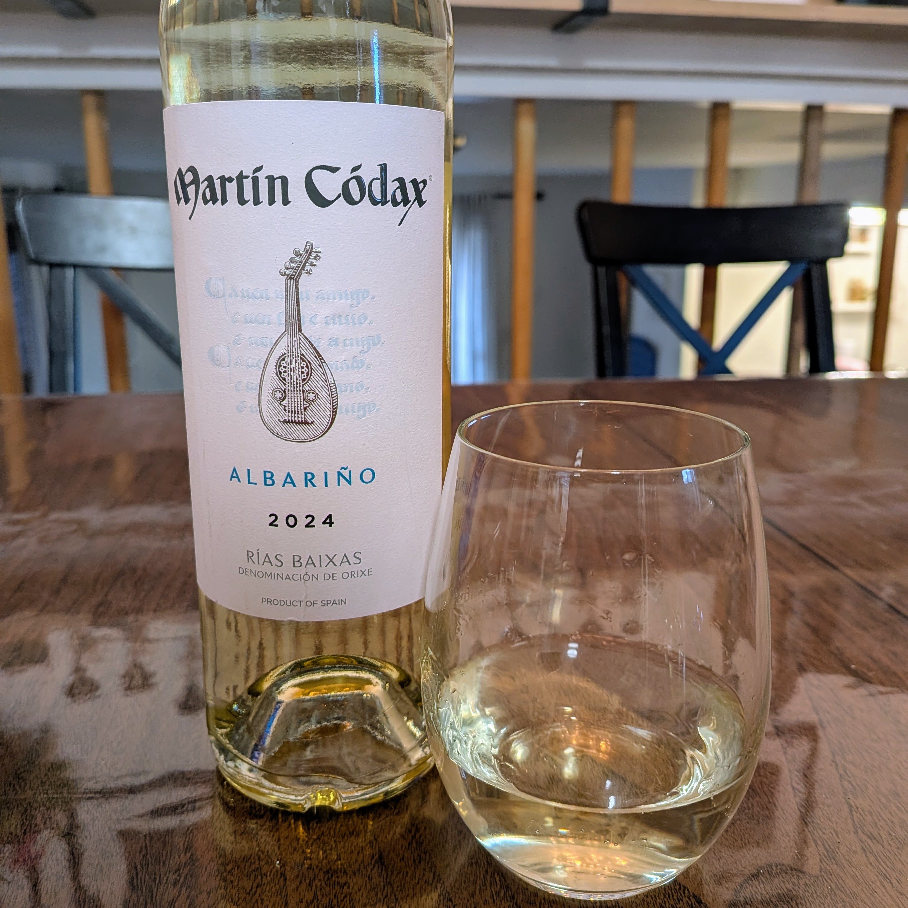Albariño bottle
